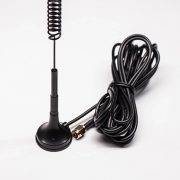 4g吸盤天線黑色全頻段外置天線RG174sma公頭